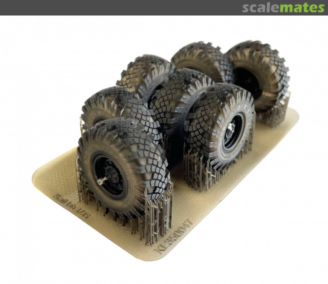 Contents Ural-4320 Wheels with ID-P284 Tyres without Caps KL350047 Kraft Lab