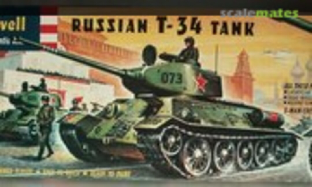 1:40 T-34 Tank (Revell H-538:129)
