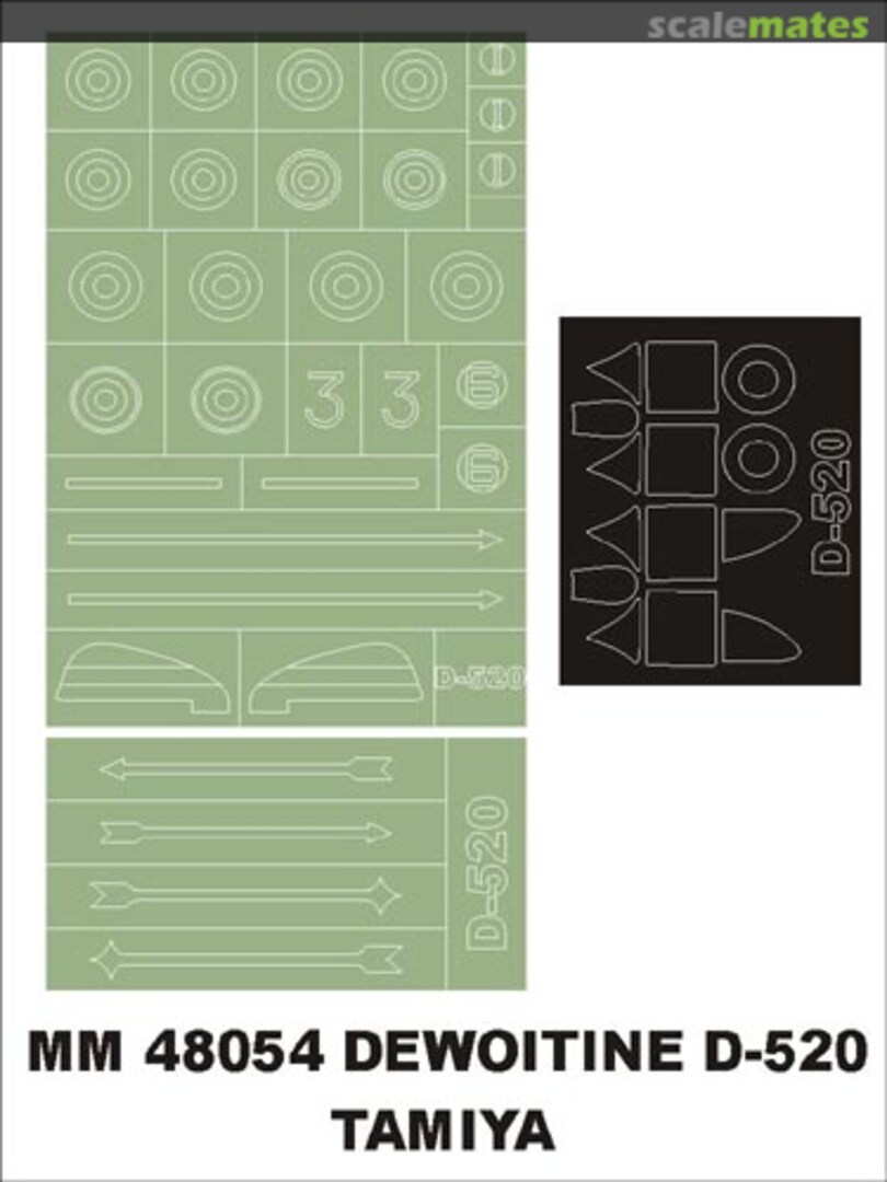 Boxart Dewoitine D-520 MM48054 Montex