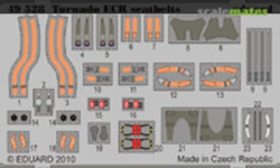 1:48 Tornado ECR - Seatbelts (Eduard 49528)