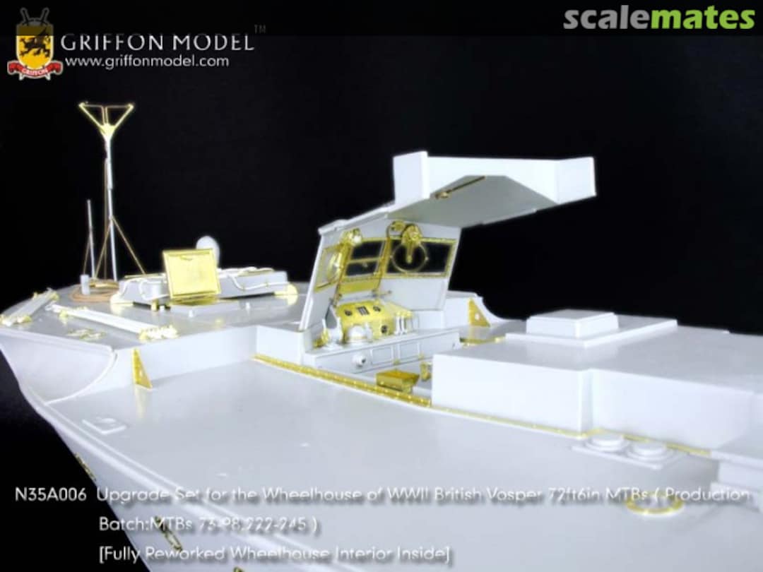 Boxart Vosper Upgrade Set for the Wheelhouse N35A006 Griffon Model