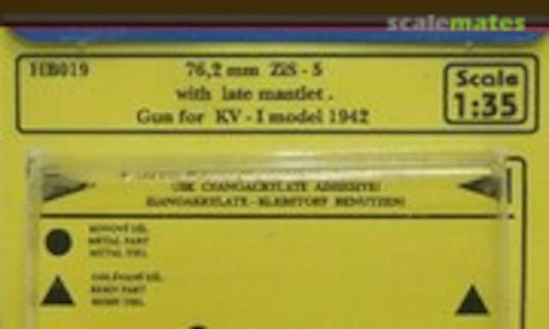 1:35 Gun Barrel - 76.2mm ZiS-5 with Late Mantlet (CMK HB019) HB019