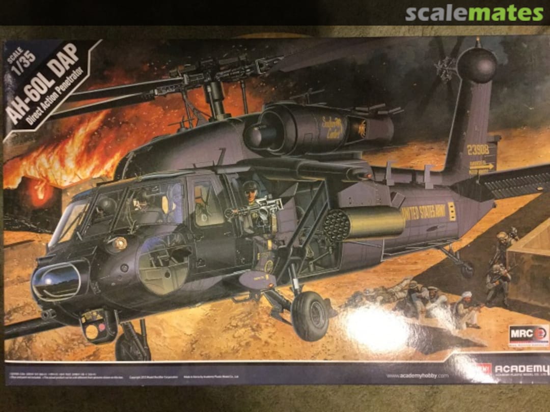 Boxart AH-60L DAP Black Hawk 02217 Academy Boxart AH-60L DAP Black Hawk 02217 Academy