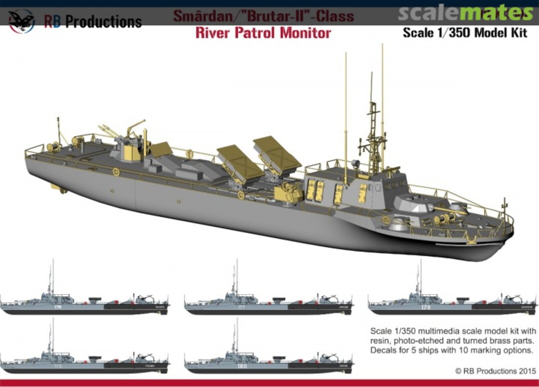 Boxart Smardan/Brutar II-Class River Patrol Monitor RB-K13501 RB Productions Boxart Smardan/Brutar II-Class River Patrol Monitor RB-K13501 RB Productions