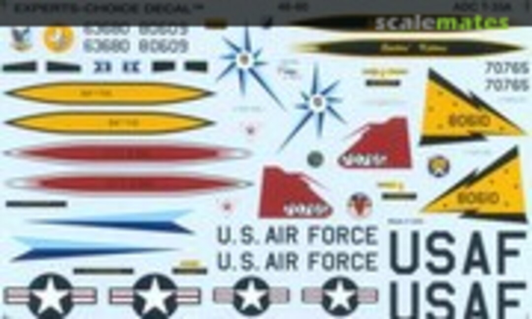 1:48 T-33A Air Defense T-Birds (Experts-Choice Decal 48-60) 48-60