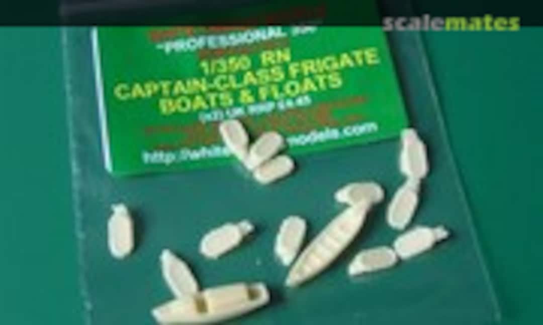 1:350 Captain-class Frigate boats & floats (White Ensign Models PRO 3512) PRO 3512