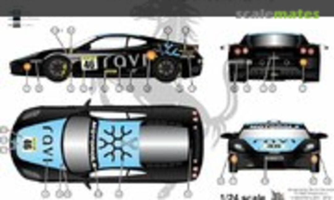 1:24 Ferrari F430 "Ravi" (FFSMC Productions C 24-011) C 24-011