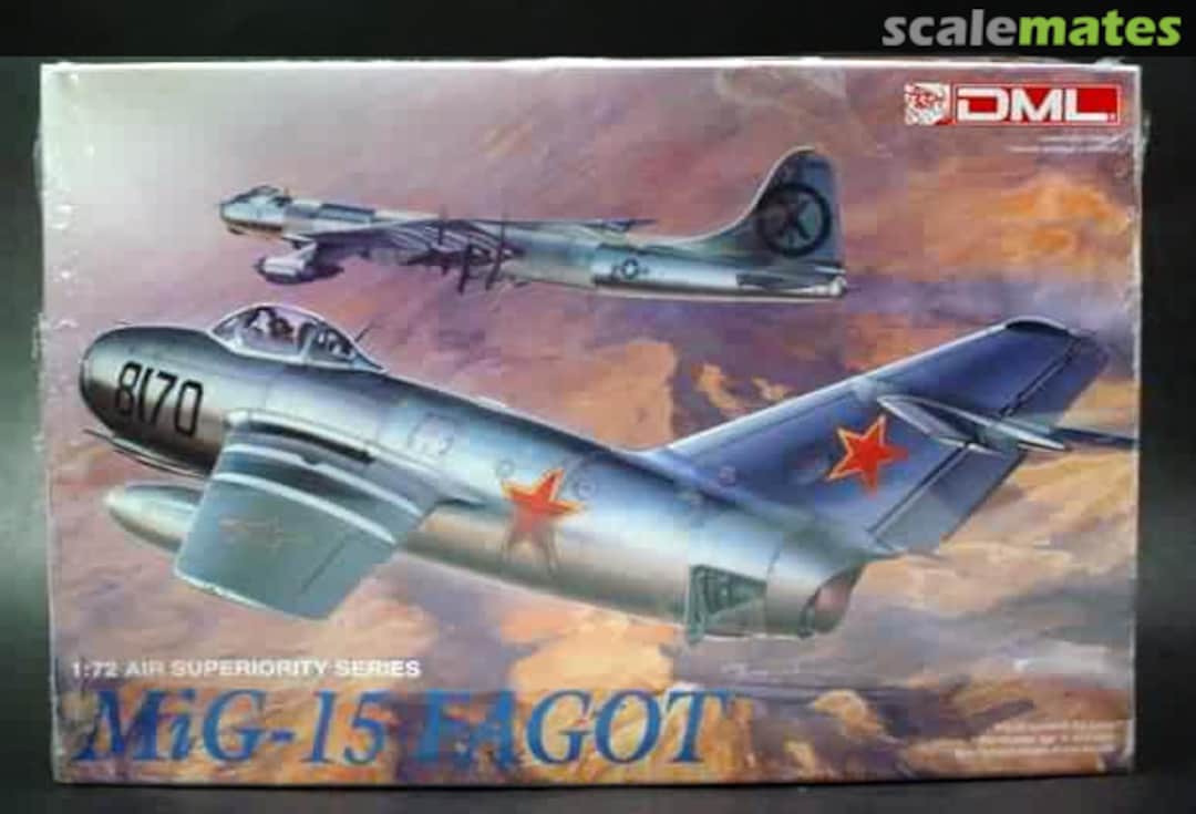 Boxart MiG 15 Fagot 2510 DML Boxart MiG 15 Fagot 2510 DML