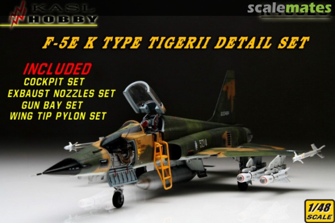 Boxart F-5E TIGER II K Type Detail Set (Early type For AFV CLUB) K48023 Kasl Hobby Boxart F-5E TIGER II K Type Detail Set (Early type For AFV CLUB) K48023 Kasl Hobby