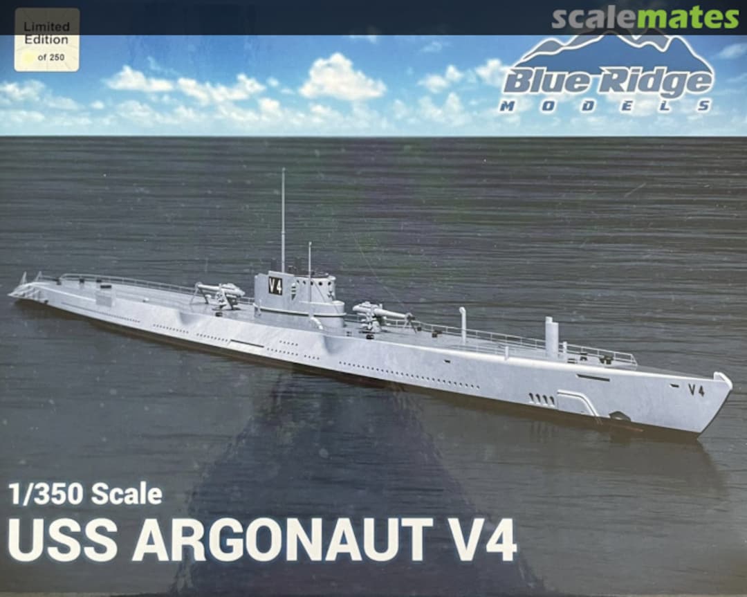 Boxart USS Argonaut V4 (SM-1) BRM-35033 Blue Ridge Models Boxart USS Argonaut V4 (SM-1) BRM-35033 Blue Ridge Models