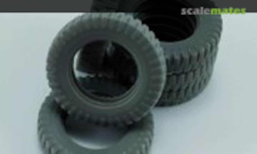 1:48 Spare tires for German Sd.kfz.251 (MP Originals Masters Models A48011) A48011