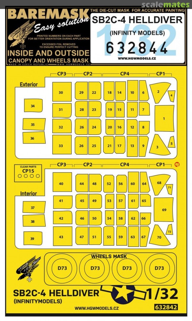 Boxart SB2C-4 HELLDIVER - Masks 632844 HGW Models Boxart SB2C-4 HELLDIVER - Masks 632844 HGW Models
