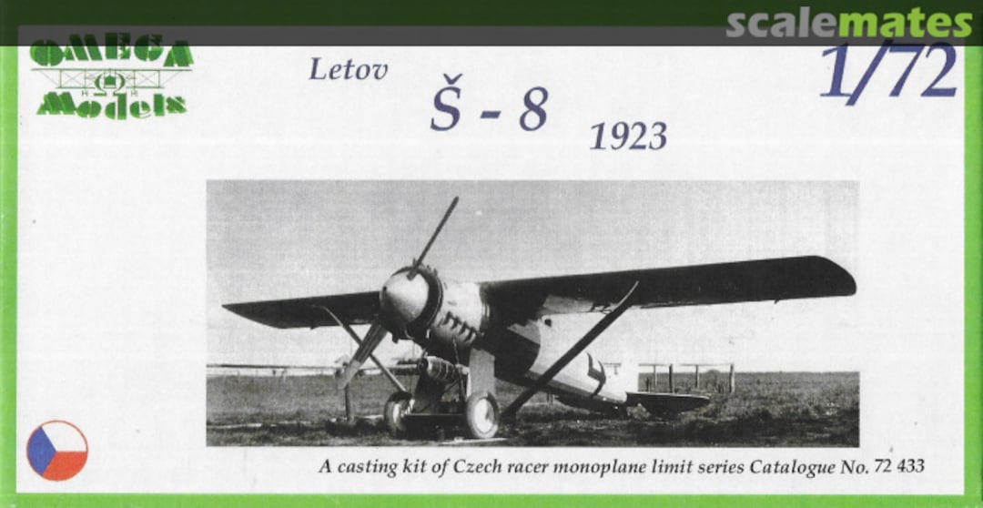 Boxart Letov Š-8 72433 Omega Models Boxart Letov Š-8 72433 Omega Models