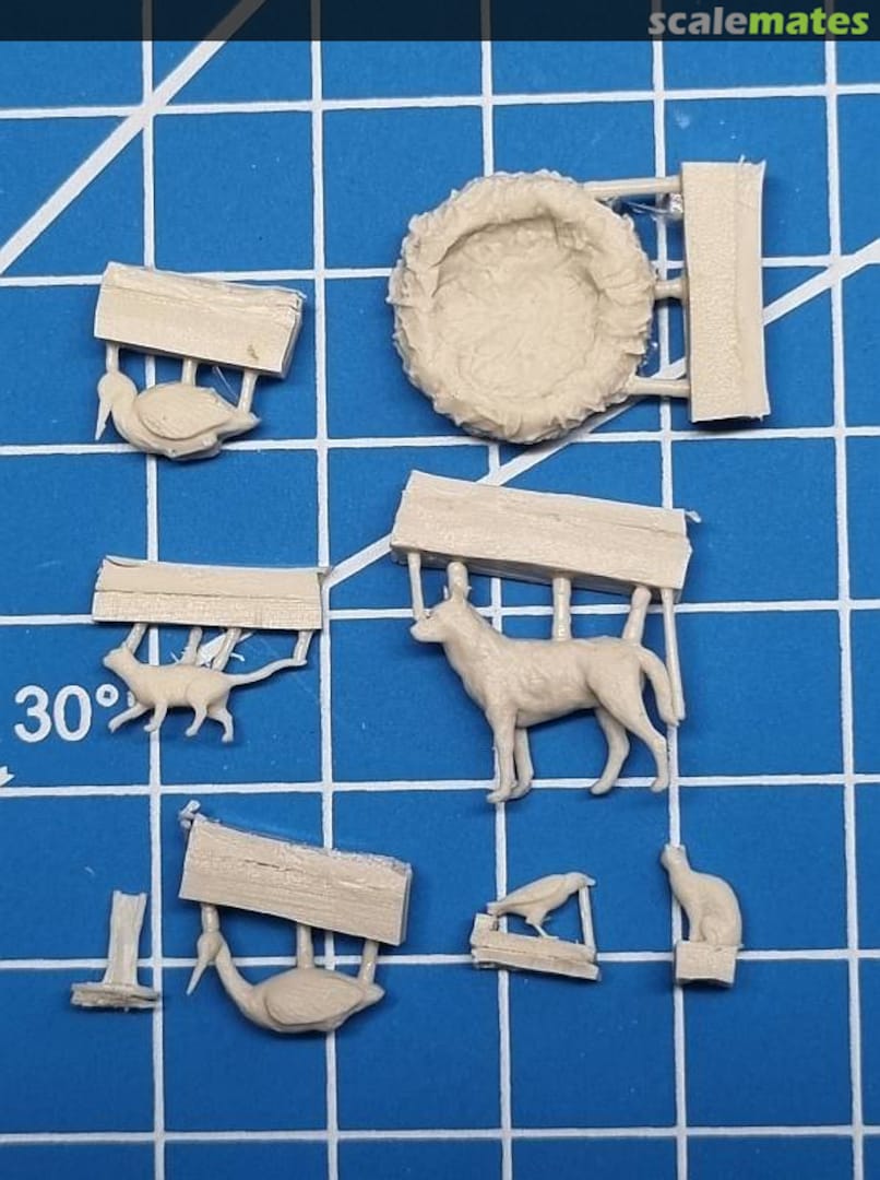 Contents Animals Part 2 F72035 White Stork Miniatures
