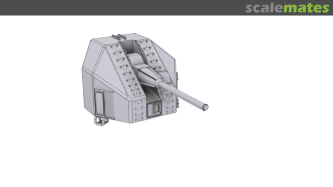 Boxart 100mm turrets mod.68 3D 100 062 L'Arsenal Boxart 100mm turrets mod.68 3D 100 062 L'Arsenal