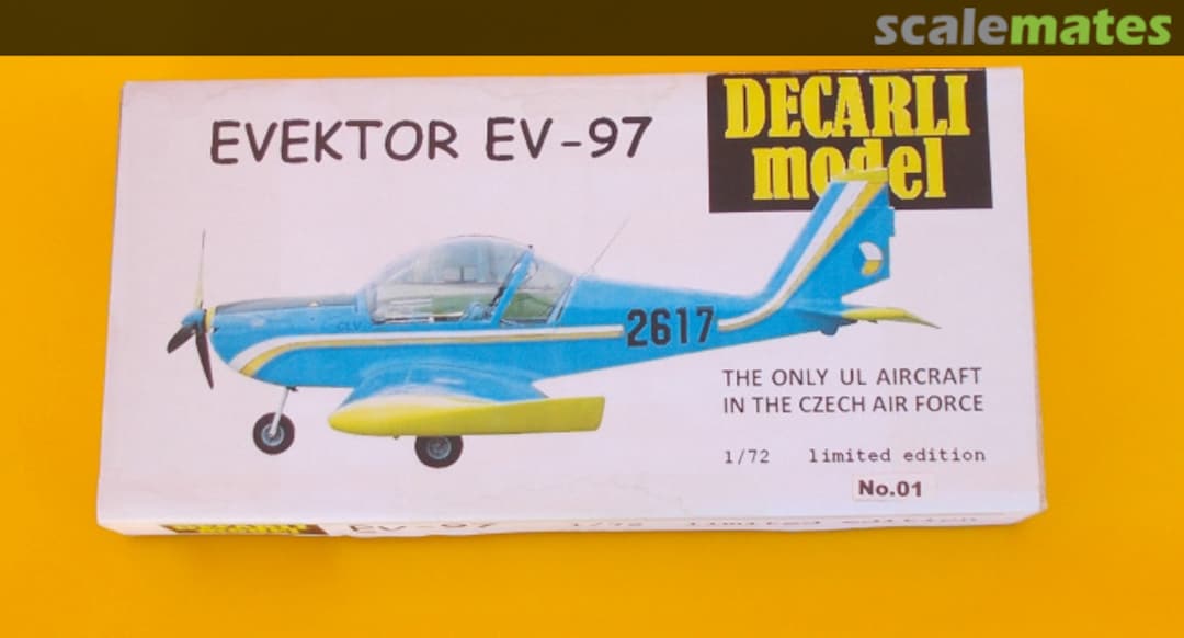 Boxart Evektor EV-97 1 Decarli Model Boxart Evektor EV-97 1 Decarli Model
