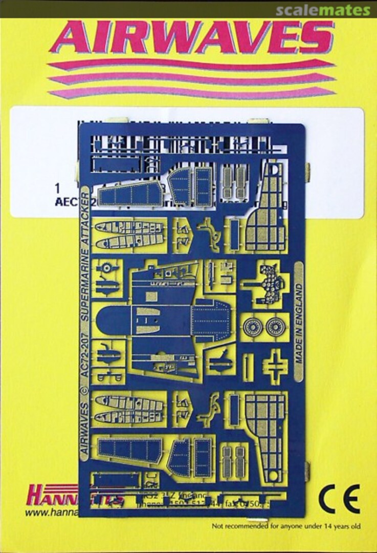 Boxart Supermarine Attacker AEC72207 Airwaves