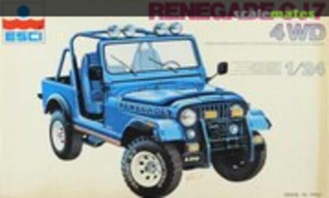 1:24 Renegade CJ7 4WD (ESCI 3041) 3041
