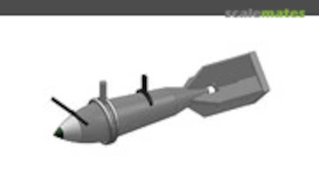 1:350 Type 99 800kg Bomb (Adlers Nest ANN-0027) ANN-0027