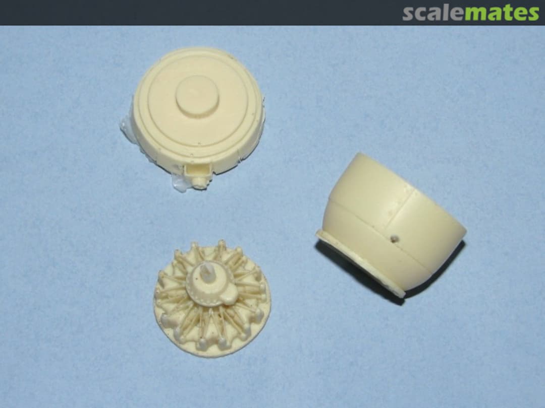 Boxart Replacement engine, cowling and firewall for Nichimo kit. LSM 40449 Lone Star Models