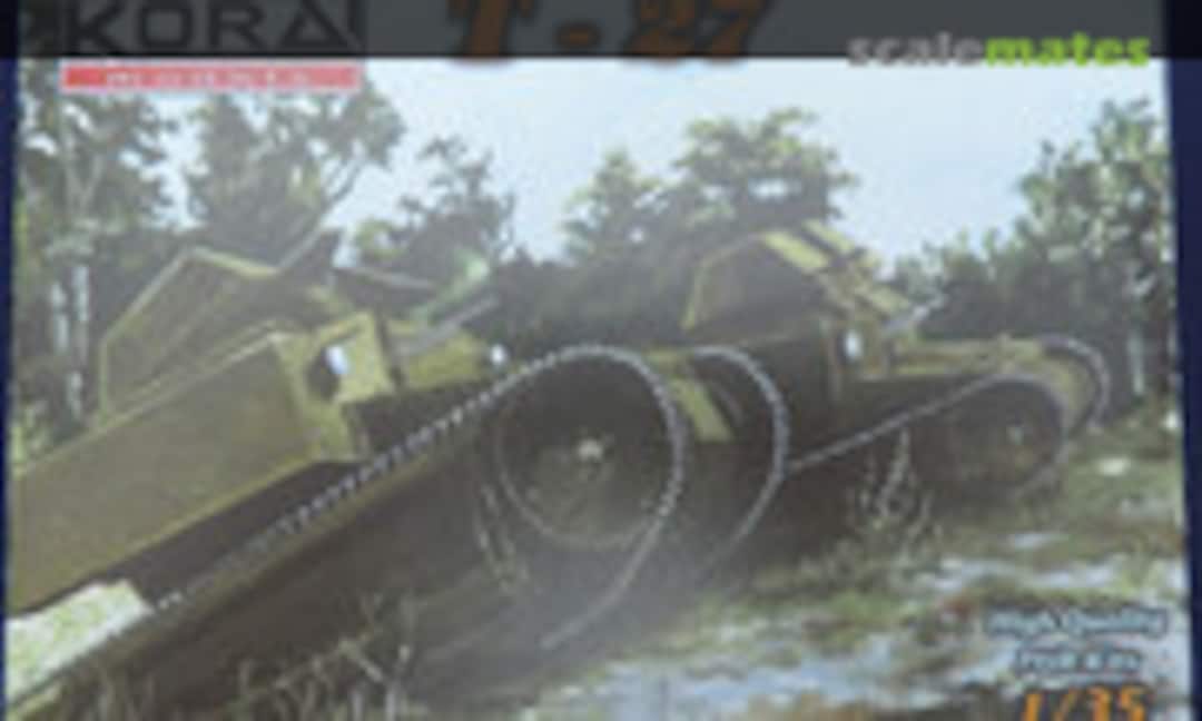 1:35 T-27 Russian Tankette (Kora Models A3507) A3507