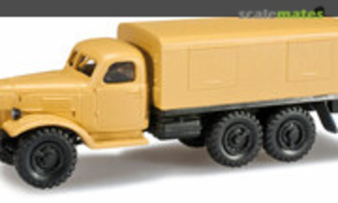 1:87 ZIL 157 Koffer-LKW, sandbeige (Herpa 744522)