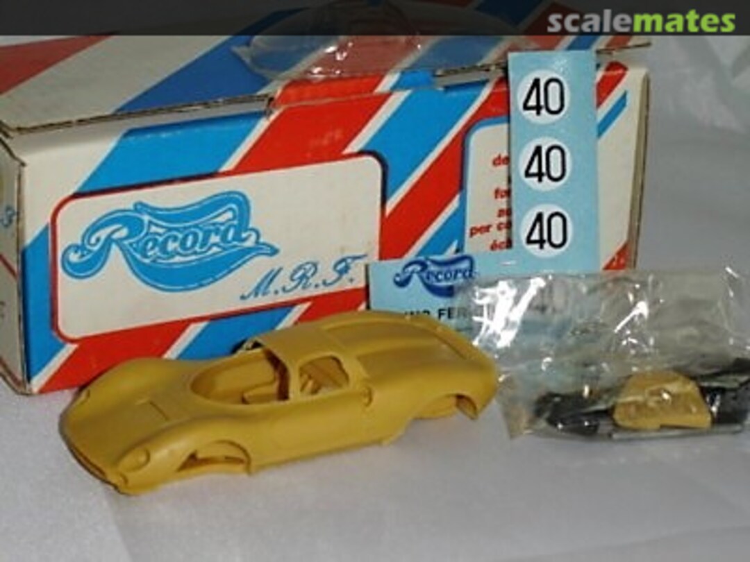 Boxart Ferrari Dino 166 P #0834 Record Boxart Ferrari Dino 166 P #0834 Record