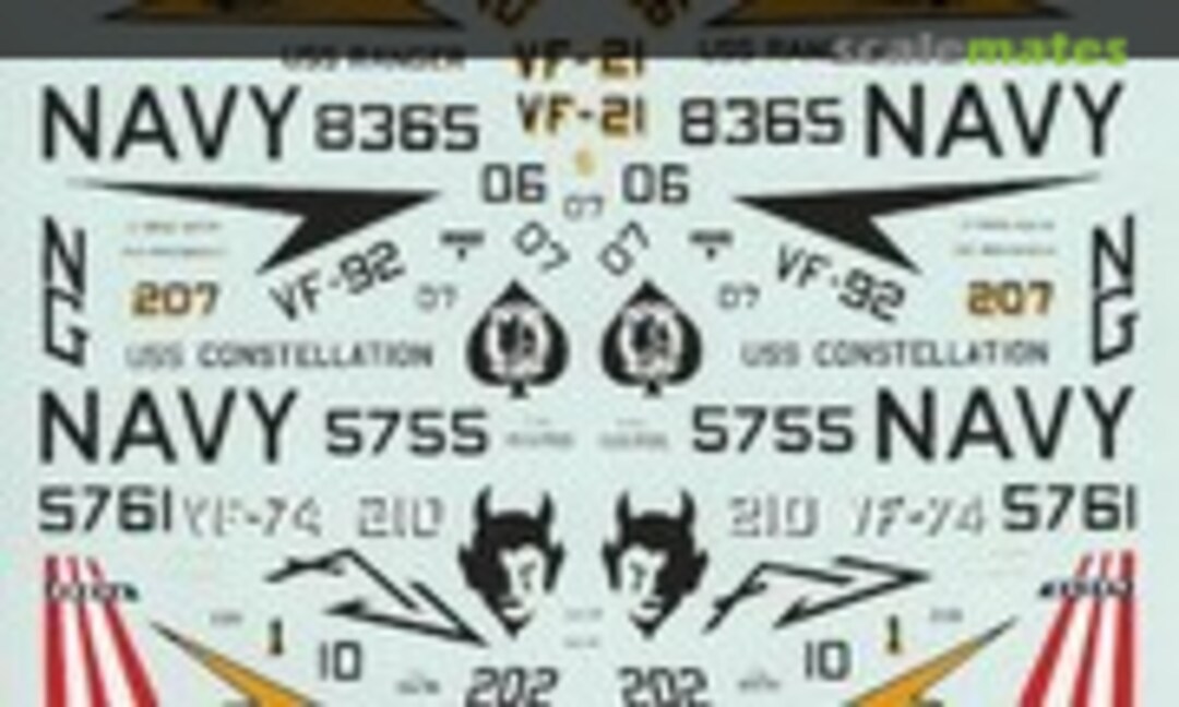 1:72 Navy F-4J Phantoms #7 (Microscale 72-199) 72-199