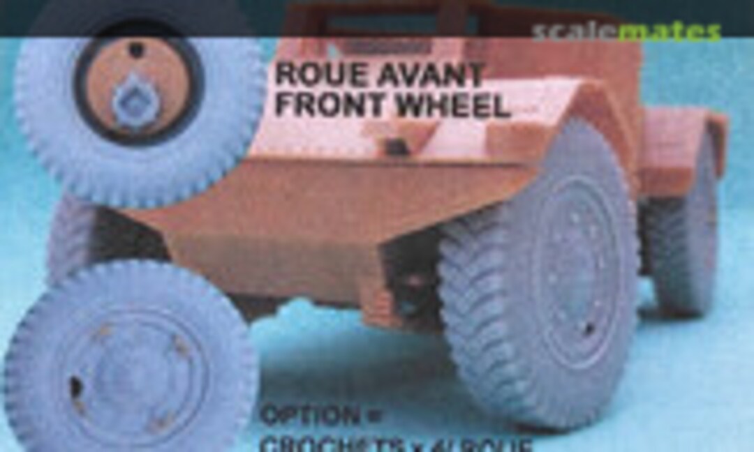 1:35 AMD Panhard 178 early type wheels (Azimut AZI35401) AZI35401