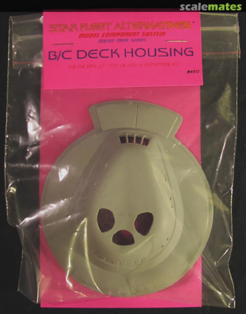 Boxart Enterprise Refit B/C Deck Housing 4512 PNT Models Boxart Enterprise Refit B/C Deck Housing 4512 PNT Models