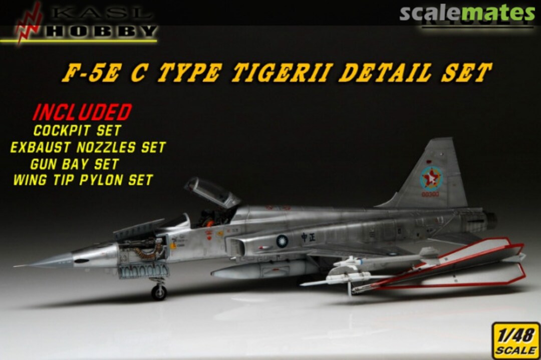Boxart F-5E TIGER II C Type Detail Set (Late type For AFV CLUB) K48024 Kasl Hobby Boxart F-5E TIGER II C Type Detail Set (Late type For AFV CLUB) K48024 Kasl Hobby