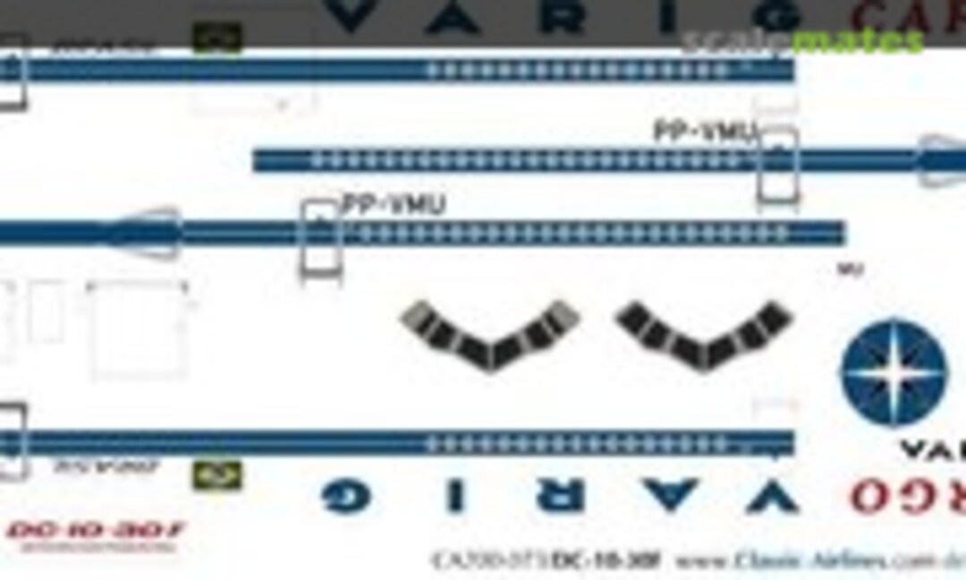 1:200 Varig Cargo DC10 (Classic Airlines CA200-073) CA200-073