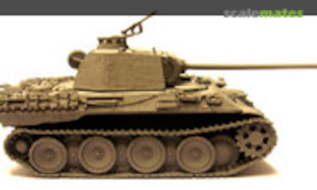 1:76 PzKpfw V Panther Ausf. A (with Zimmerit) (Milicast BG158)