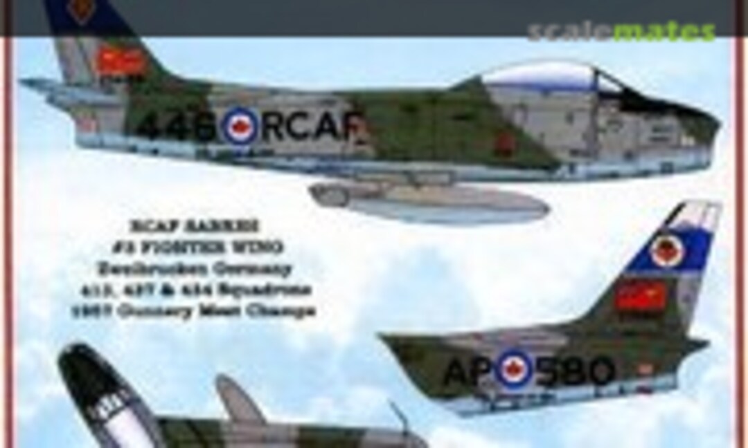1:32 RCAF #3 Wing - NATO Top Guns Camo F-86 (Leading Edge 32.23) 32.23