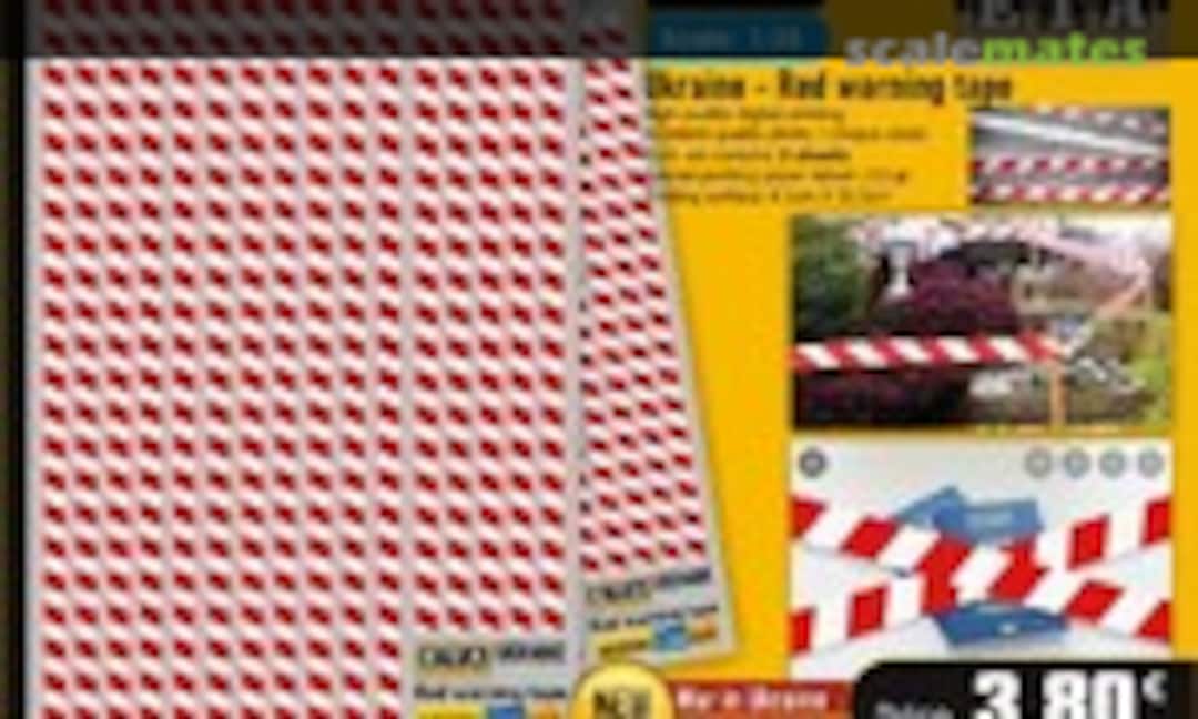 1:35 Red Warning Tape (ETA Diorama Accessories 339) 339