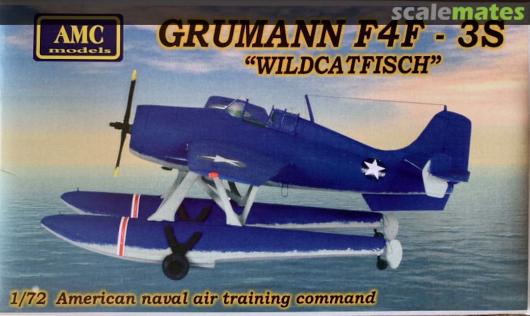 Boxart Grumann-F4F-3S “Wildcatfisch 7207 AMC Models (CZ) Boxart Grumann-F4F-3S “Wildcatfisch 7207 AMC Models (CZ)