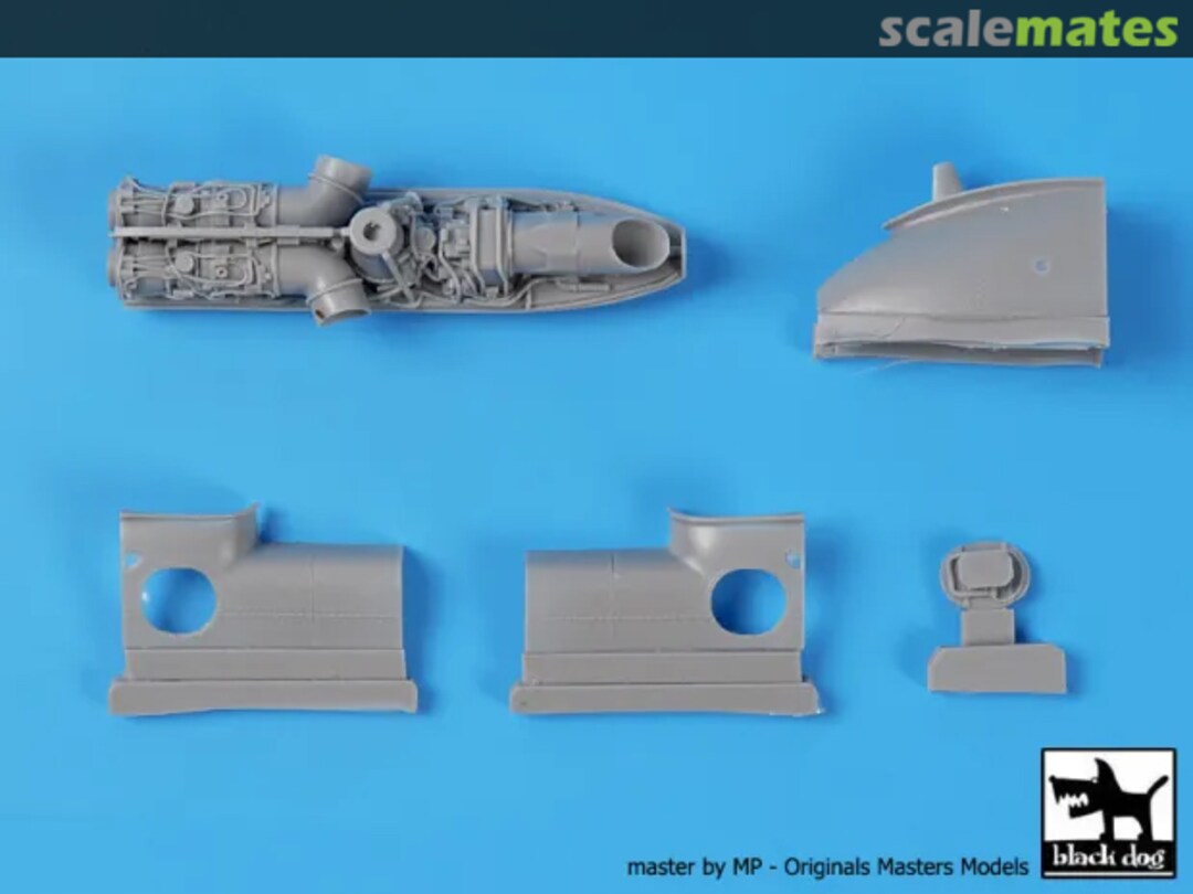 Contents AS.332 Super Puma - Engine & Radar Set A72119 Black Dog