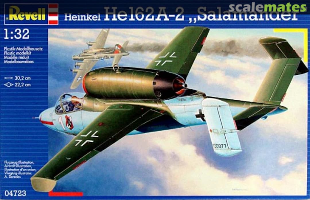Boxart Heinkel He 162A-2 "Salamander" 04723 Revell Boxart Heinkel He 162A-2 "Salamander" 04723 Revell