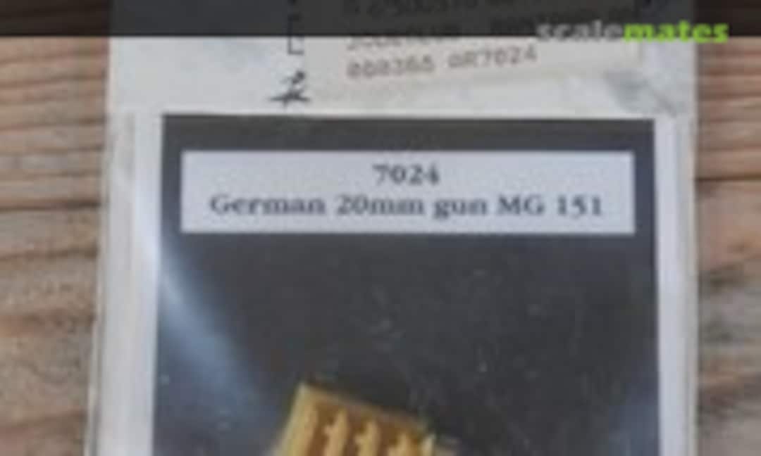 1:72 German 20mm guns MG 151 (Aires 7024) 7024