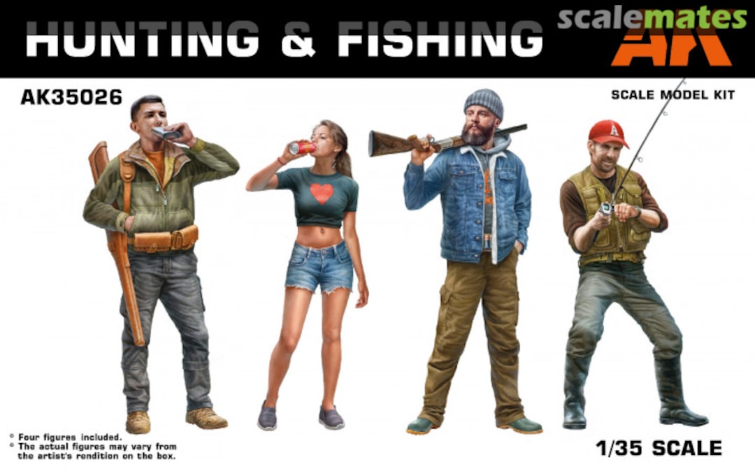 Boxart Hunting & Fishing AK35026 AK Interactive Boxart Hunting & Fishing AK35026 AK Interactive