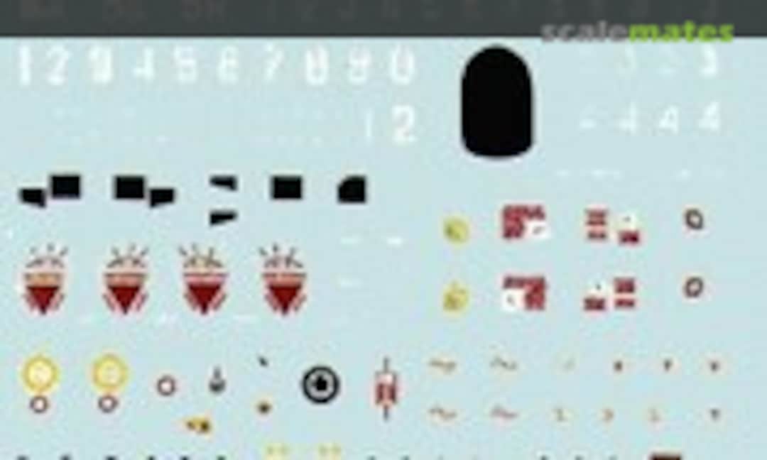 1:32 Mirage 5 Stencilling (Daco Products DCD3222) DCD3222