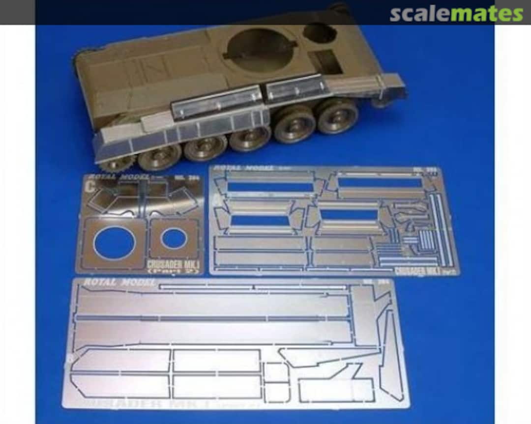 Boxart Crusader Mk I - Part 2 (for Italeri kit) 385 Royal Model Boxart Crusader Mk I - Part 2 (for Italeri kit) 385 Royal Model