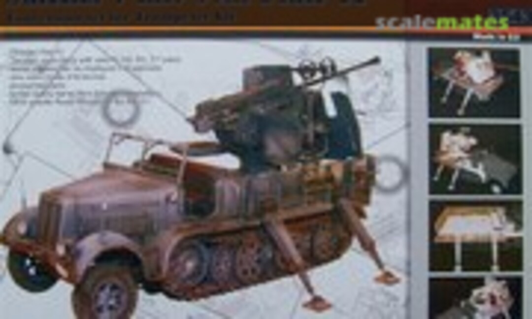 1:35 Sd.Kfz.7 mit 5cm FlaK41 (Schatton Modellbau 3543) 3543