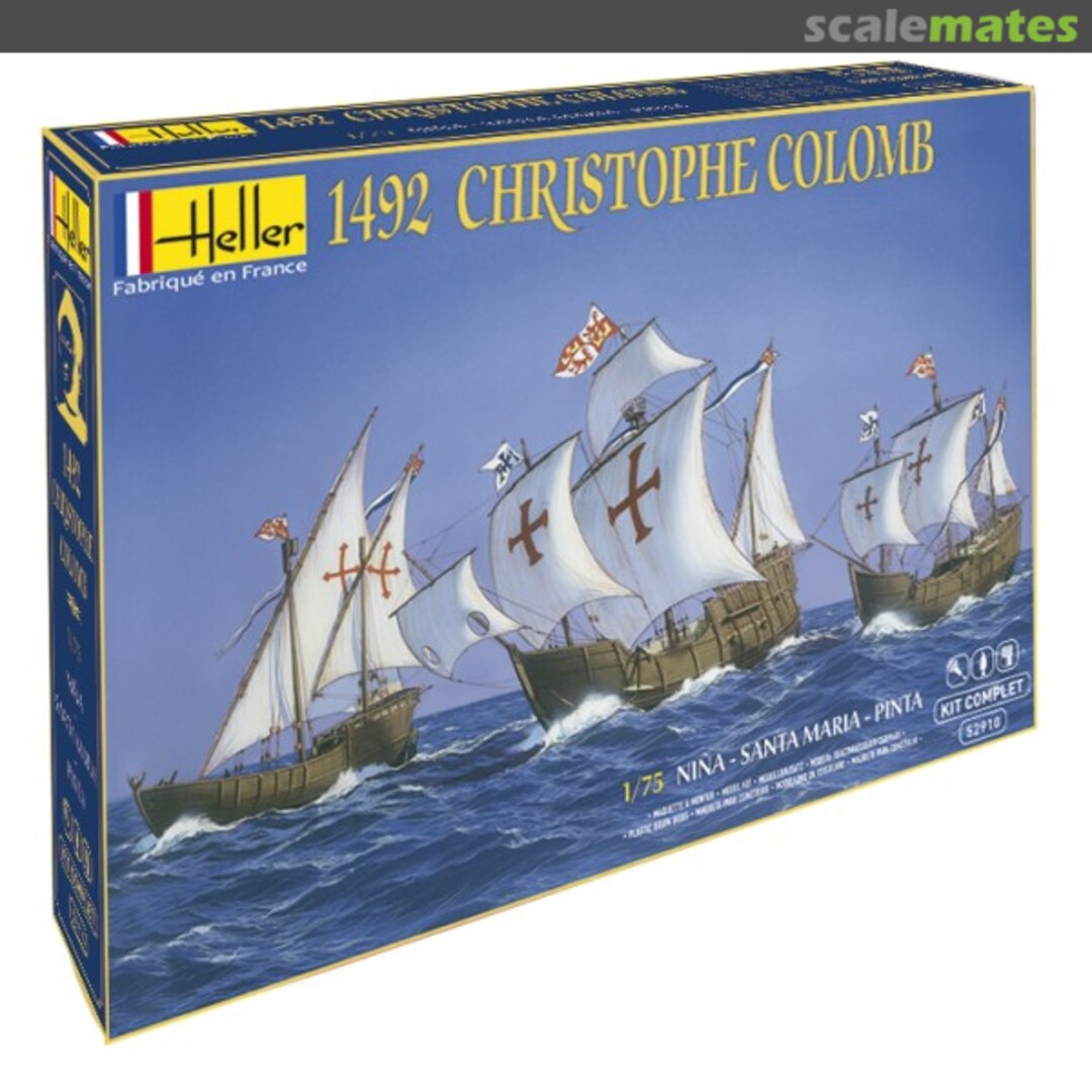 Boxart 1492 Christophe Colomb 52910 Heller Boxart 1492 Christophe Colomb 52910 Heller