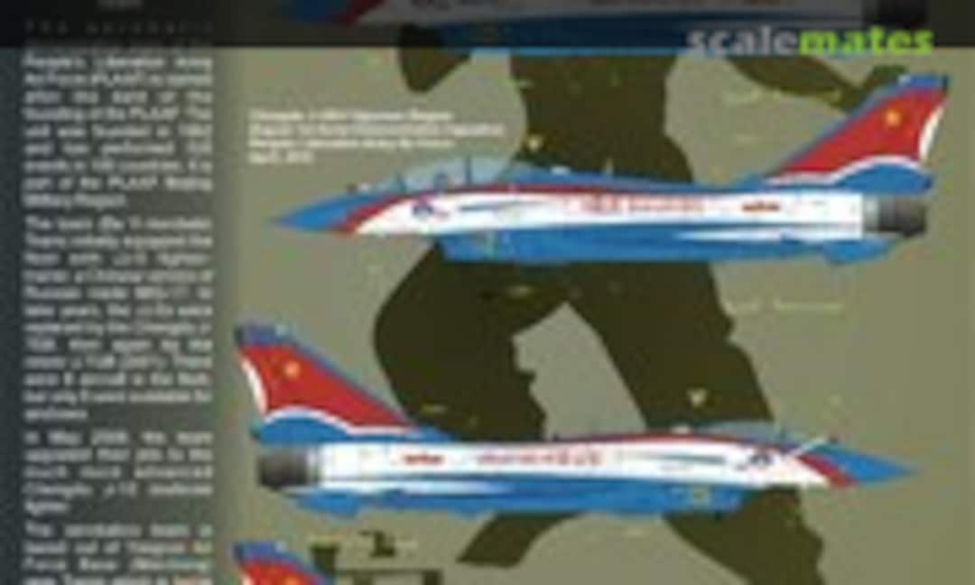 1:48 J-10 Enter the Dragons Chinese Demo Team (TwoBobs Aviation Graphics 48-233) 48-233