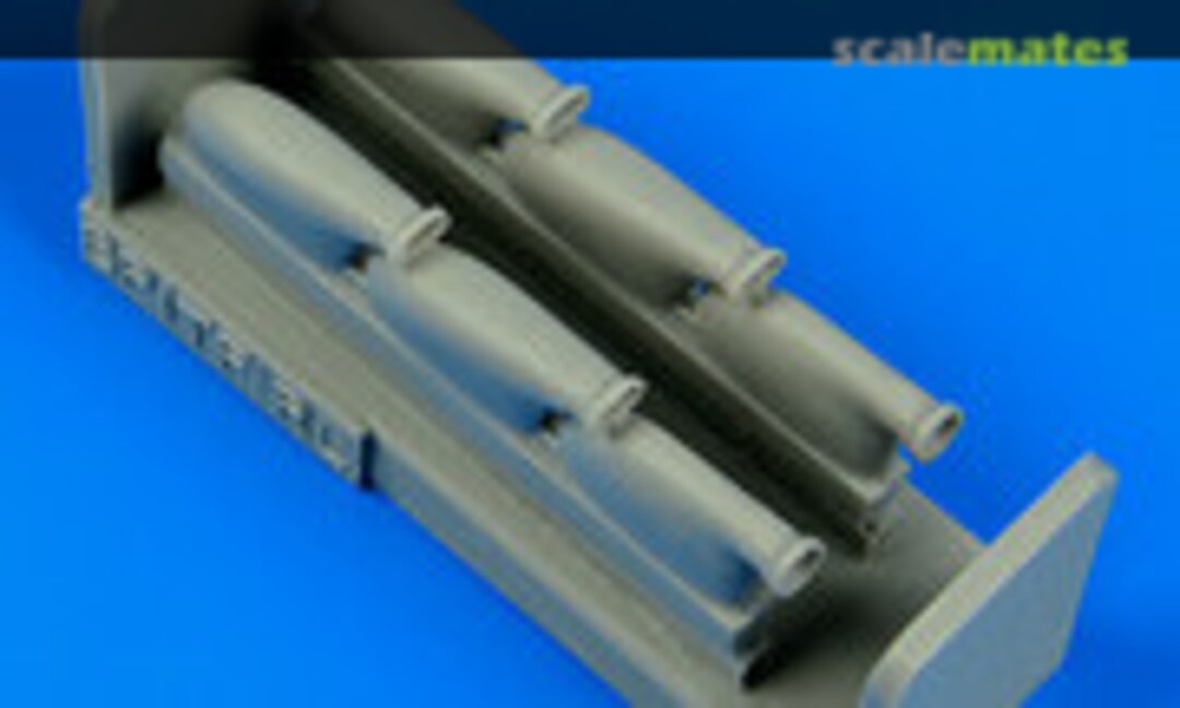 1:32 Spitfire Mk.II - Exhaust (Quickboost QB 32 168)