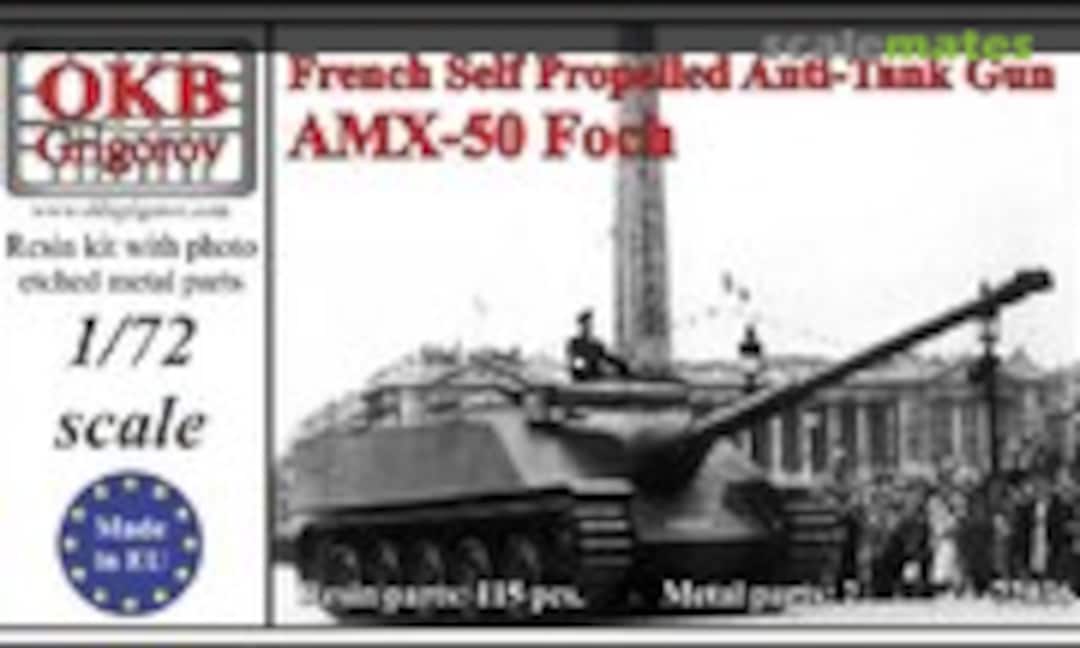 1:72 French Self Propelled Anti-Tank Gun AMX-50 Foch (OKB Grigorov 72036) 72036