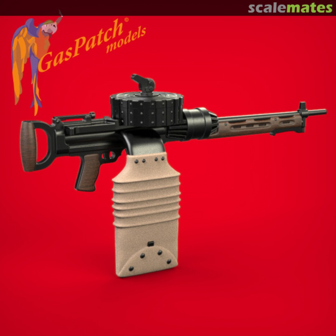 Boxart WWI French Darne Lewis Full Heat Sinks Machine Guns (Pair) 13-48026 GasPatch Models Boxart WWI French Darne Lewis Full Heat Sinks Machine Guns (Pair) 13-48026 GasPatch Models