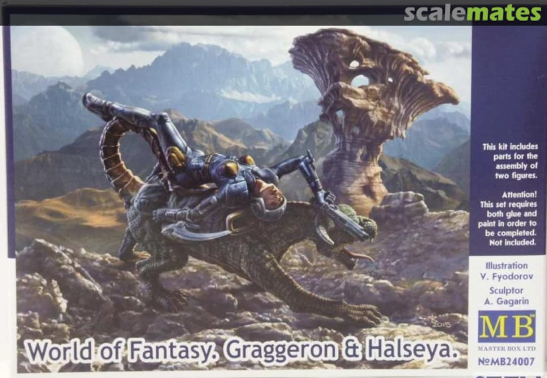 Boxart Graggeron & Halseya. MB24007 Master Box