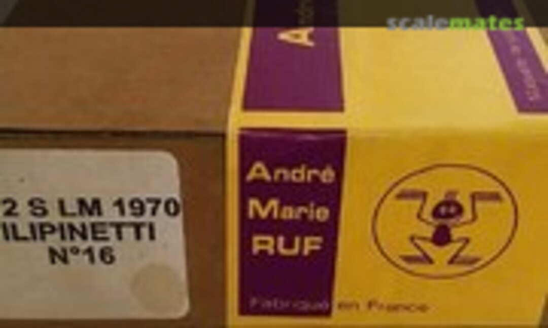 1:43 Ferrari 512S Scuderia Filipinetti #1032 (Andre Marie Ruf 30F)